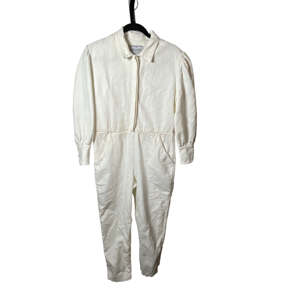 Colours Classic Style Corduroy Jumpsuit Size‎ 10 Long Sleeve Casual